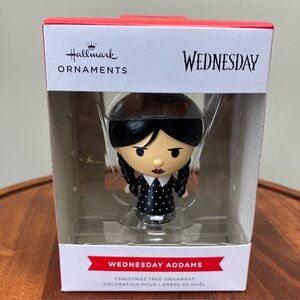 Hallmark WEDNESDAY ADDAMS Christmas Ornament, NWT